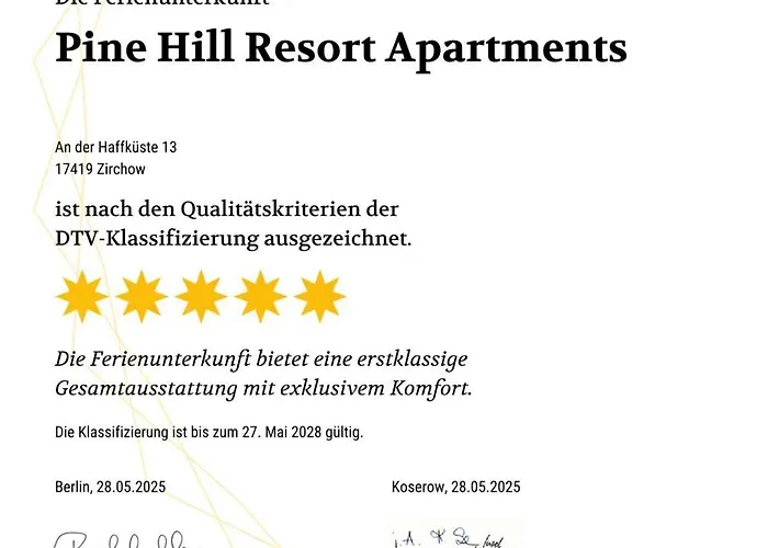 Apartment A10 Pine Hill - Komfortables Mit Zwei Bädern, Balkon&leichtem Haffblick, Zugang Zu Den Vielfältigen Gemeinschaftsräumen *
