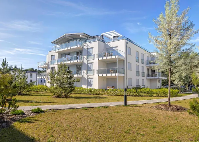 A10 Pine Hill - Komfortables Mit Zwei Bädern, Balkon&leichtem Haffblick, Zugang Zu Den Vielfältigen Gemeinschaftsräumen * Zirchow
